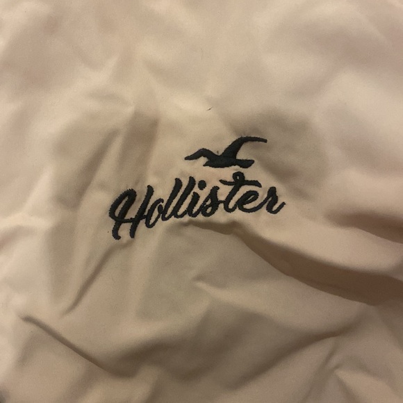 Hollister Fleece and Nylon Hoodie - Picture 2 of 5